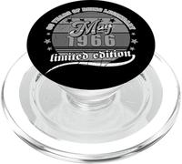 60th Birthday May 1966 Vintage 60 Years Legendary PopSockets PopGrip for MagSafe