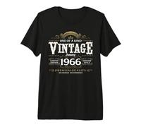 60th Birthday Men Women Original January 1966 Premium T-Shirt