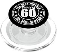 60th Birthday Mum Best Mother in the World PopSockets PopGrip for MagSafe