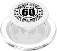 60th Birthday Mum Best Mother in the World PopSockets PopGrip for MagSafe
