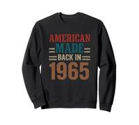 60th Birthday Party Wear American Made 1965 Fun Partner dad Sweatshirt