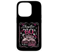 60th Birthday Queen Chapter 60 Fabulous Since 1966 Women Case for iPhone 14 Pro