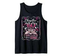 60th Birthday Queen Chapter 60 Fabulous Since 1966 Women Tank Top
