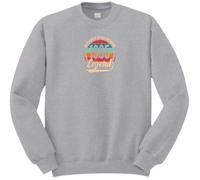 60th Birthday Sweatshirt 60 Years of Being Legend Born in 1965 Vintage Classic Retro Gift Jumper Top (UK, Alpha, XXL, Regular, Regular, GREY)