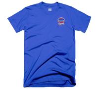 60th Birthday T Shirt Pocket 60 Years of Being Awesome Legend Born in 1965 Vintage Funny Gift Tee Top (UK, Alpha, XXL, Regular, Regular, Blue)