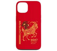60th Birthday Year of the Fire Goat 2027 Zodiac Celestial Case for iPhone 13