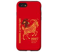 60th Birthday Year of the Fire Goat 2027 Zodiac Celestial Case for iPhone SE (2020) / 7/8