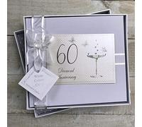 60th Diamond Anniversary, Guest Book, Champagne Glasses