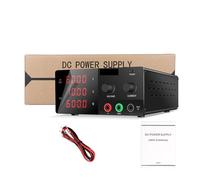 60V 10A 600W Professional Lab DC Power Supply Variable Adjustable Switching Power Source Current Voltage Regulator For Repair, Lab, DIY Electronic High Precision(R-SPS6010 black)