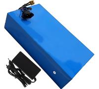60V 20Ah E-Bike Lithium-Ion Battery 16S8P Electric Bicycle Scooter Battery with Built-In BMS for 250W 300W 350W 500W 750W 1000W Motor with 67.2V 2A Charger XT60+DC