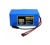 60V 30Ah 16S2P Electric Bicycle Replacement Battery Long-Life Electric Scooter Battery Built-In Protection Board High Power Battery with Charger T