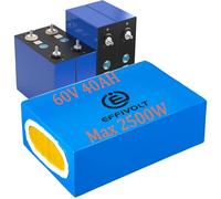60V 40AH Long Range Ebike battery for 60V 2500W 2000W 1500W 1000W 500W motor, E- Scooter Tricycle,Go-kart, Motorbike