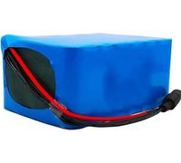 60V Lithium Ion Battery 20Ah Waterproof with Built-in BMS for Electric Bicycles, Scooters, Wheelchairs, Lawn Mowers 29.4V 30Ah,T+DC
