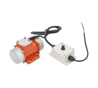 60W Adjustable Speed Vibration Motor - IP65 Waterproof Brushless DC 24V Motor with 9-Speed Controller for Industrial Equipment, Massage Chairs & Vibrating Screens