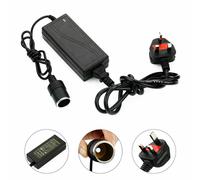 60W DC Adaptor Cigarette Lighter Converter Car Charger UK Plug
