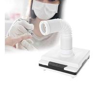 60W Nail Dust Collector with 3 LED Lights - Efficient Desktop Dust Removal for Acrylic Nail Art & Dental Labs, Professional Manicure
