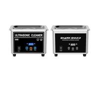 60W Ultrasonic Bath 0.8L Cleaning Machine with Degas Timer Jewelry Brush Glasses Watch Gold Silver Manicure Nail Coin Ring Tools(35W,US)
