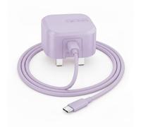 60W USB-C Charger For Nothing Phone (4b) (4a) 3 (3a) Pro/Nothing Phone (3a) (2a) 2 1 CMF 1 AVS 40W & DPS 60W Super Fast Charging Foldable Adapter with Cable, PURPLE