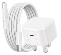 60W USB-C Fast Charger Plug For Google Pixel 11/11 Pro/11 Pro XL/11 Fold UK 3 Pin, AVS 40W/DPS 60W Super Fast Charger Wall Adapter with 90° Folding Plug With Cable (WHITE)