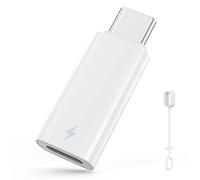 60W USB C to Lightning Headphone Audio Adapter for iPhone 17 Air 16 16e 15 Pro Max Plus, iPad Pro/Air - PD Fast Charging Data Lightning to USB C Adapter for Earphones, Not for OTG/Lavalier Microphone