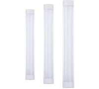 60Watt 5FT 150cm Non Flickering Fitting Commercial Batten Tube Strip Light 5904 Lumen Slim Cool White 7000k Integrated Linear for Offices Ceiling Garage