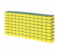 60x Kitchen Sponge Pot Sponge Cleaning Sponge 95x69x42mm Scrubbing Cleaner