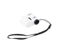 60x Portable Handheld Magnifier with LED Light and UV Counterfeit Detection, Mini Pocket Microscope for Gems, Jewelry, Circuits Inspection(White)
