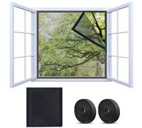 60x100cm Window Fly Screens for Window Nets to Keep Bugs Out, DIY Fly Bug Mosquito Net Window Mesh Insect Screen for Window