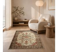 (60x110 cm- Large Bath Mat For Bathroom/Large Doormat, Timeless) Non-Slip Traditional Rugs Runner Carpet Floor Mat
