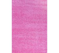 (60x110cm (2'x3'7"), Pink) Modern Small Large Various Colours Shaggy Rug