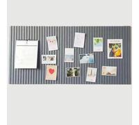 60x40cm Versatile Board for Wall to Display Photos and Notice Tasks Memo Board with Self-Adhesive Tape for Organization and Expression (Moon-Grey)