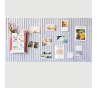 60x40cm Versatile Board for Wall to Display Photos and Notice Tasks Memo Board with Self-Adhesive Tape for Organization and Expression (Sliver Grey)