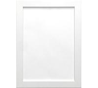 60X50CM WHITE COLOUR MODERN BOX FRAMES WOOD FINISH PHOTO PICTURE POSTER FRAME