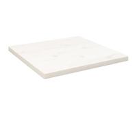 60x60x2.5 cm Square Solid Pine Wood Table Top - Versatile for Bathroom Countertop Desk Gaming Kitchen Furniture Perfect for Home Office and Shelving Solutions