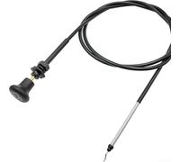 61 Inch Steel Choke Cable Replacement with Zinc-Plated Ends and Flexible Rubber Sheath, for 746-04214 RZT50 RZT54 and for Z-Force L48/L54/L60 Zero-Turn Mower Models