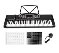 61 Key Electronic Keyboard | Digital Piano | Electric Piano for Adults | Music Keyboard | Piano Keyboard (Classic)