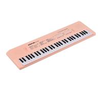 61 Key Electronic Keyboard Piano Portable Piano Keyboard Microphone 6 Demonstration Songs 5 Different Rhythms(Pink)