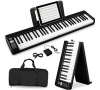 61 Key Folding Piano Portable Beginner Home MIDI Foldable Electronic Piano