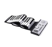 61-key Hand-rolled Piano With Speaker For Beginners Silicone Electronic Keyboard For Adults