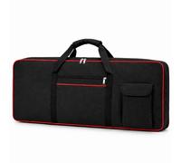 61 Key Keyboard Case for Yamaha PSR-E383 2024 2025 2026+ | 600D Oxford Waterproof Portable Padded Electronic Keyboard Piano Bag Hand Carry & Backpack Carrying with Multiple Pockets