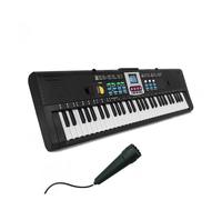 61 Keys Digital Multifunctional Electric Piano Electronic Keyboard With Microphone Function Instrument For Student