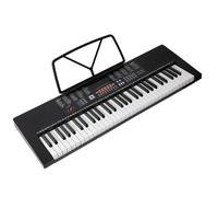 61 Keys Digital Musical Keyboard Professional Controller Electronic Piano Synthesizer Instruments Keyboard Piano for Beginner (Color : 01)