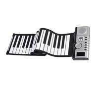 61 Keys Folding Musical Keyboard Controller Roll Up Piano Folding Piano Portable Electronic Organ Keyboard Piano for Beginner
