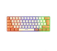 61 Keys Gaming Keyboard Wired Mechanical Keyboard 60 Percent Keyboard Portable Light Up Keyboard for Computer Laptop Desk Gaming Accessories Cool Stuff Gifts for Teenage Boys Men Women