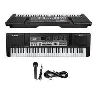 61 Keys Keyboard Piano, Electronic Music Keyboard for Kids with Microphone, Portable Digital Music Keyboard Birthday Gift for Children