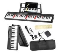 61 Keys Portable Keyboard Piano 1000 Tones 150 Demo Songs