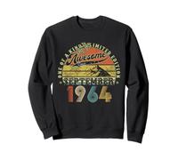 61 Year Old Birthday Gifts For Men September 1964 61st Bday Sweatshirt