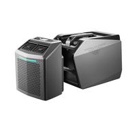 6100 BTU Portable Camping Air Conditioner for Outdoor and Indoor Use Split Structure 3 Speed Adjustment Air Cooler with Remote Control for Bedroom Tent Pets