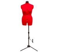 610029 Fashion Dressmaker's Dummy Red