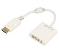 61010 adapter Displayport male, DVI-I (24+5) female 0.15 m white DELOCK